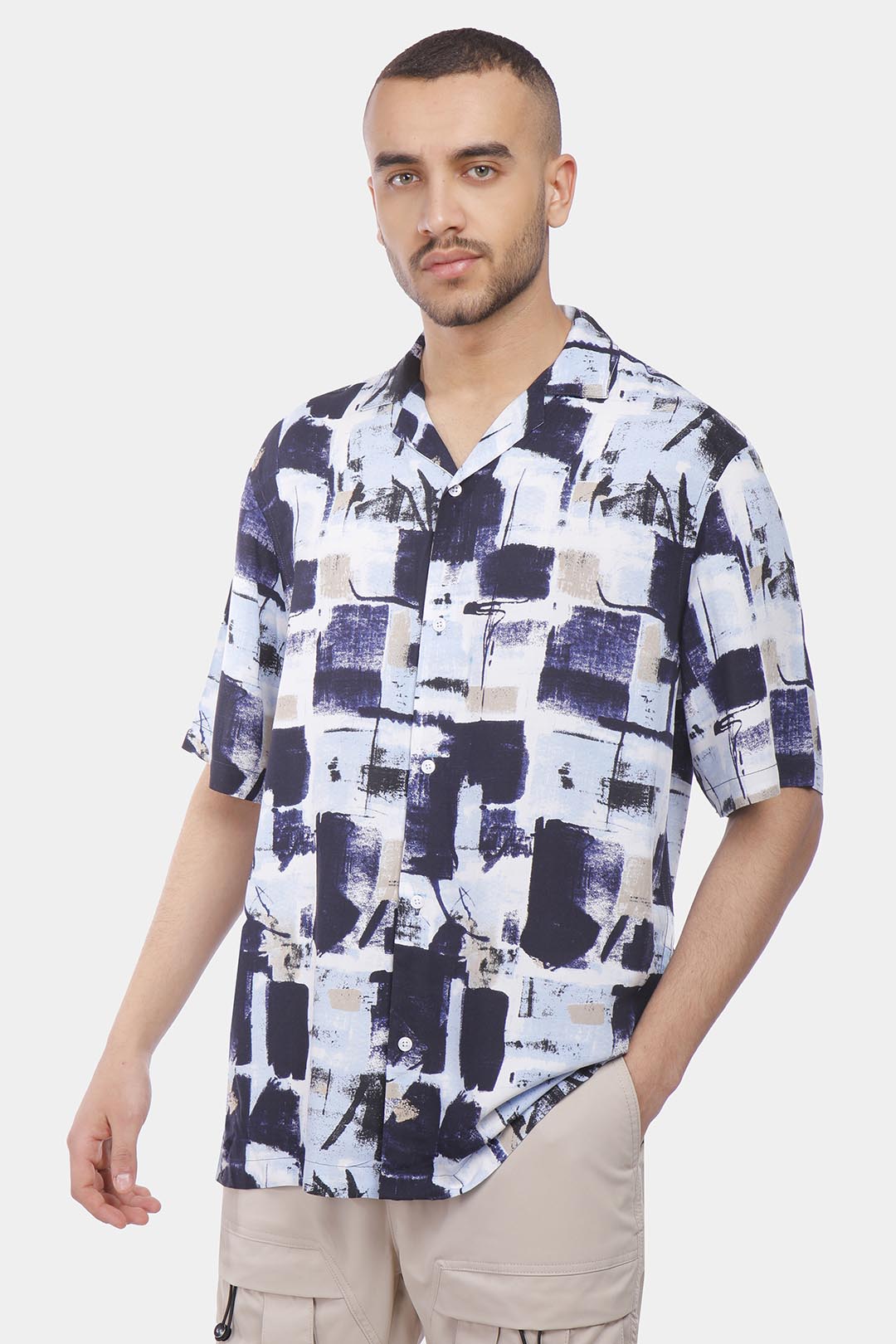 shirt navy 001/s24/m102268