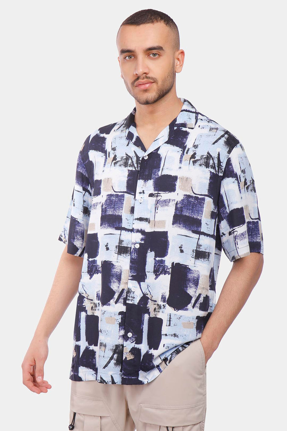 shirt navy 001/s24/m102268