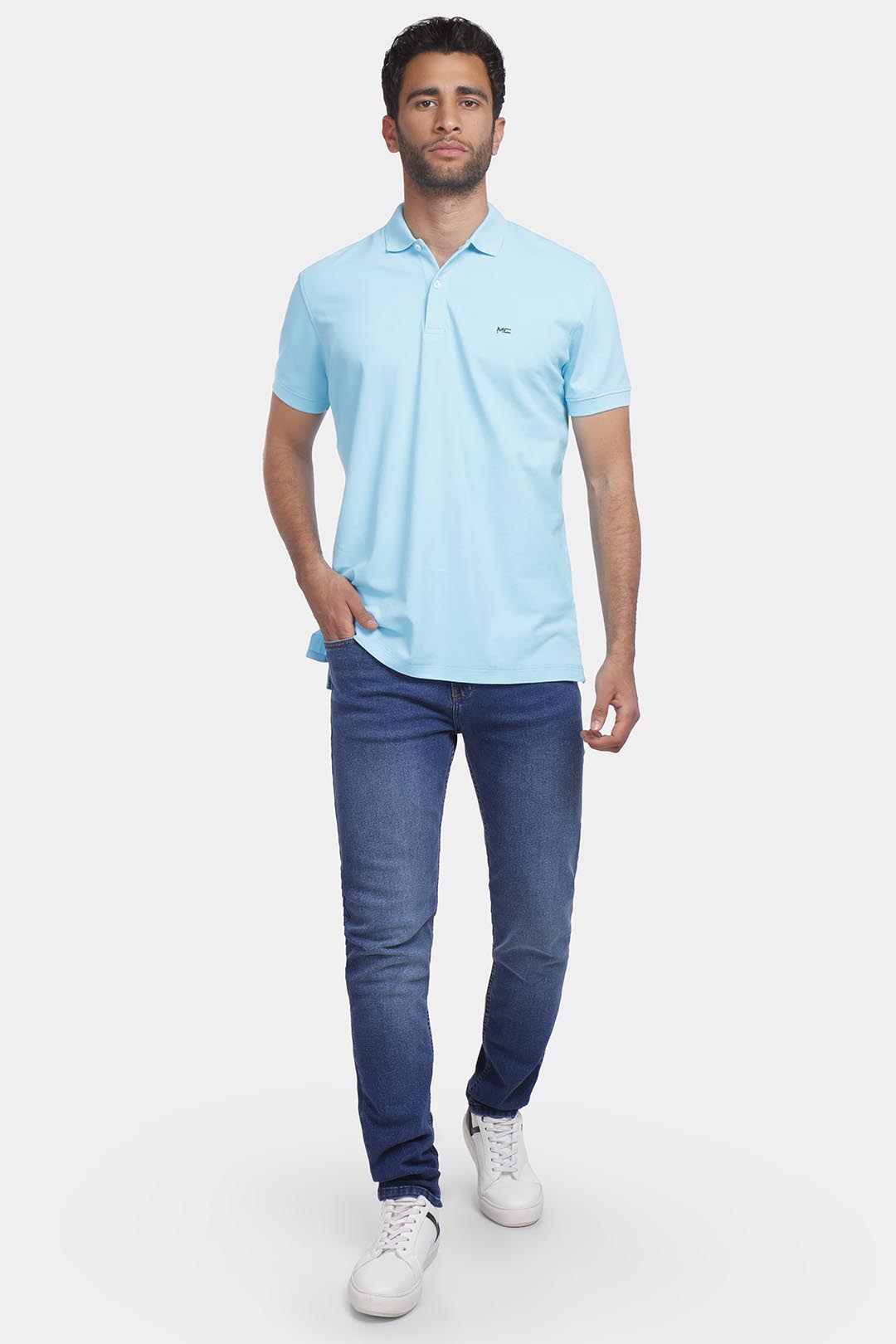 Aqua Basic Polo Shirt