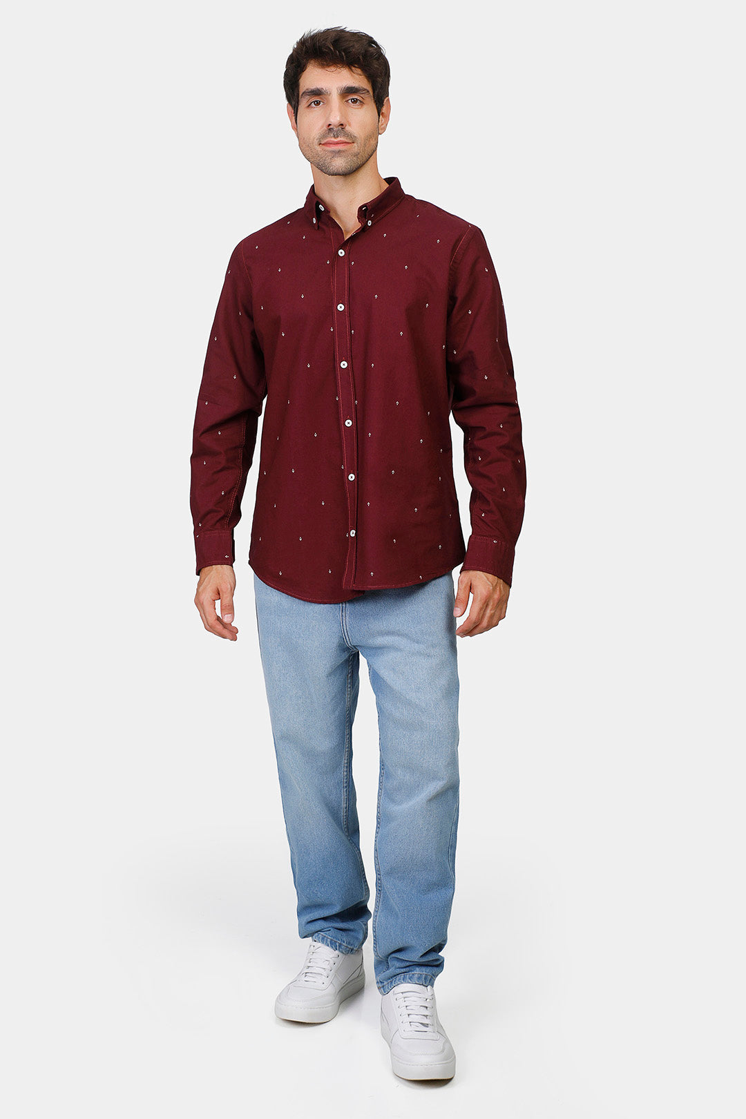 Slim Fit Pattern Shirt