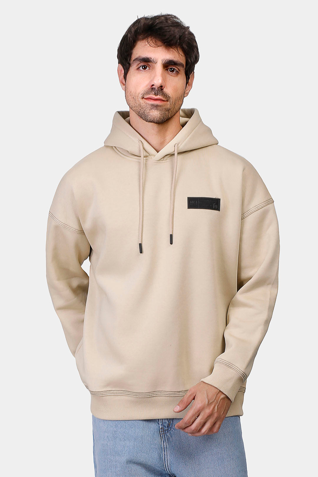 Boxy Fit Hoodie Sweatshirt