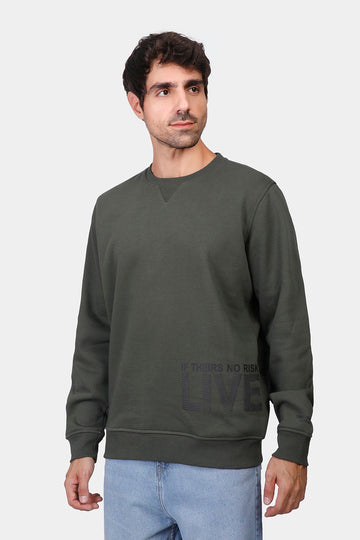 crew neck sweatshirt