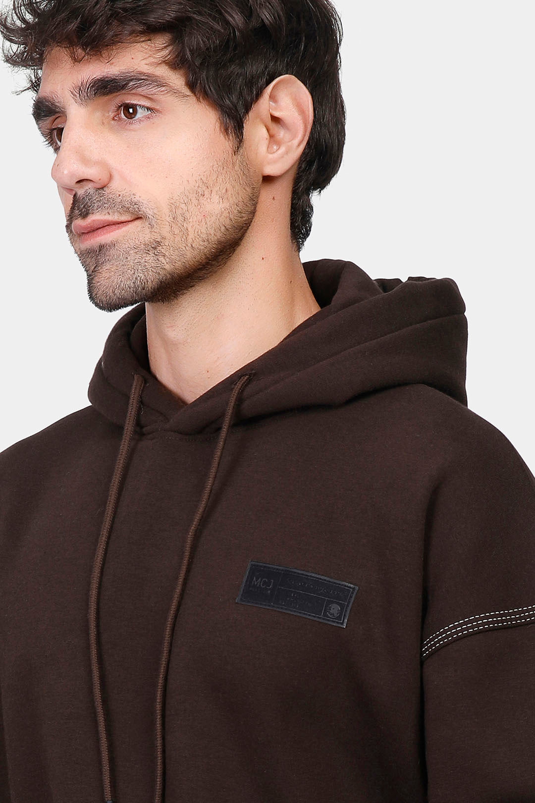 Boxy Fit Hoodie Sweatshirt