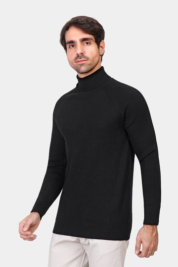  Slim Fit Turtleneck Pullover