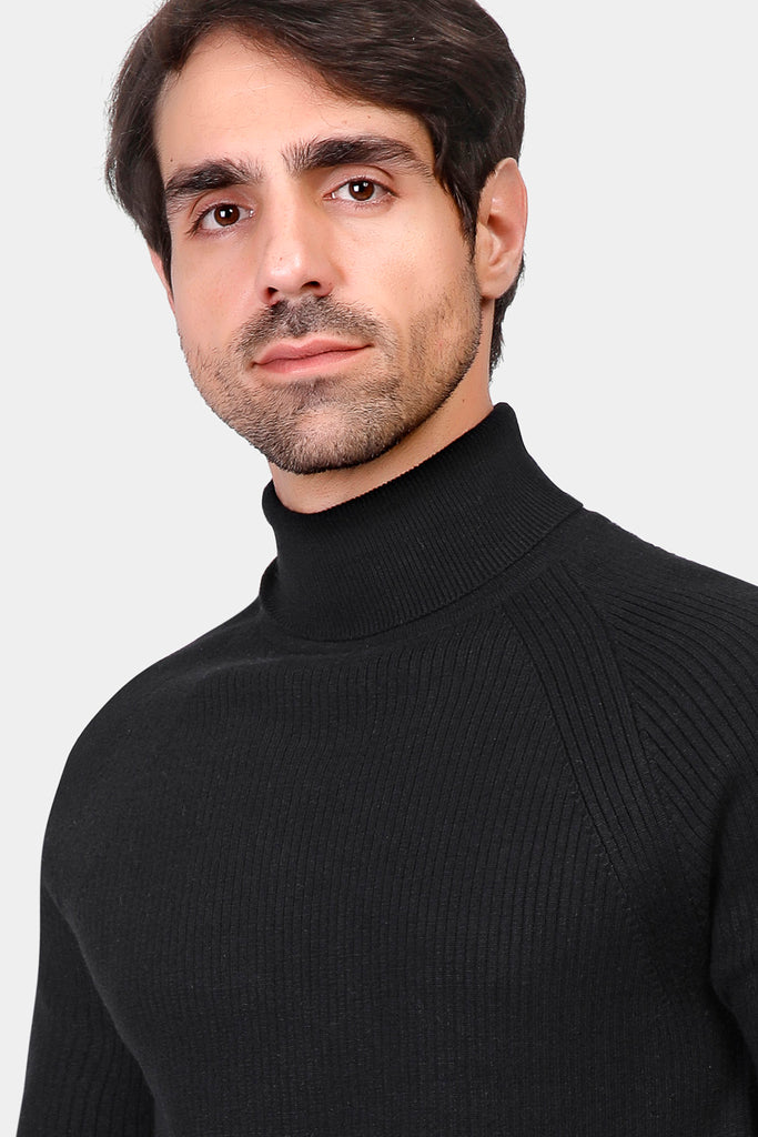  Slim Fit Turtleneck Pullover