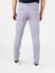 Silver Extra Slim Fit Chino Pants