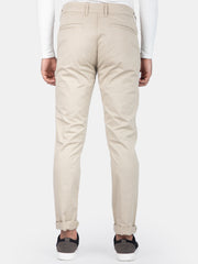 Beige  Slim Fit Chino Pants